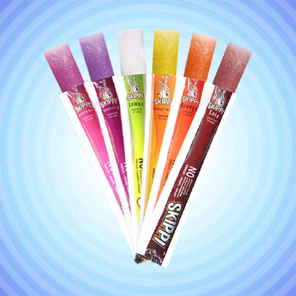 Assorted Flavour Saver Bag Natural Ice Pops - (32ml x 36)