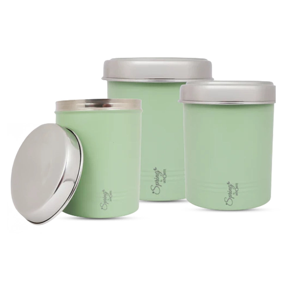 3-Piece Premium Kitchen Canister Set