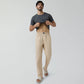 Cotton Men Pyjamas Black Knight and Tan Brown (Pack of 2)
