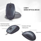 Wired Mouse with Gaming Mouse Pad