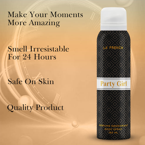 Classy girl party girl perfume deodorant benefits