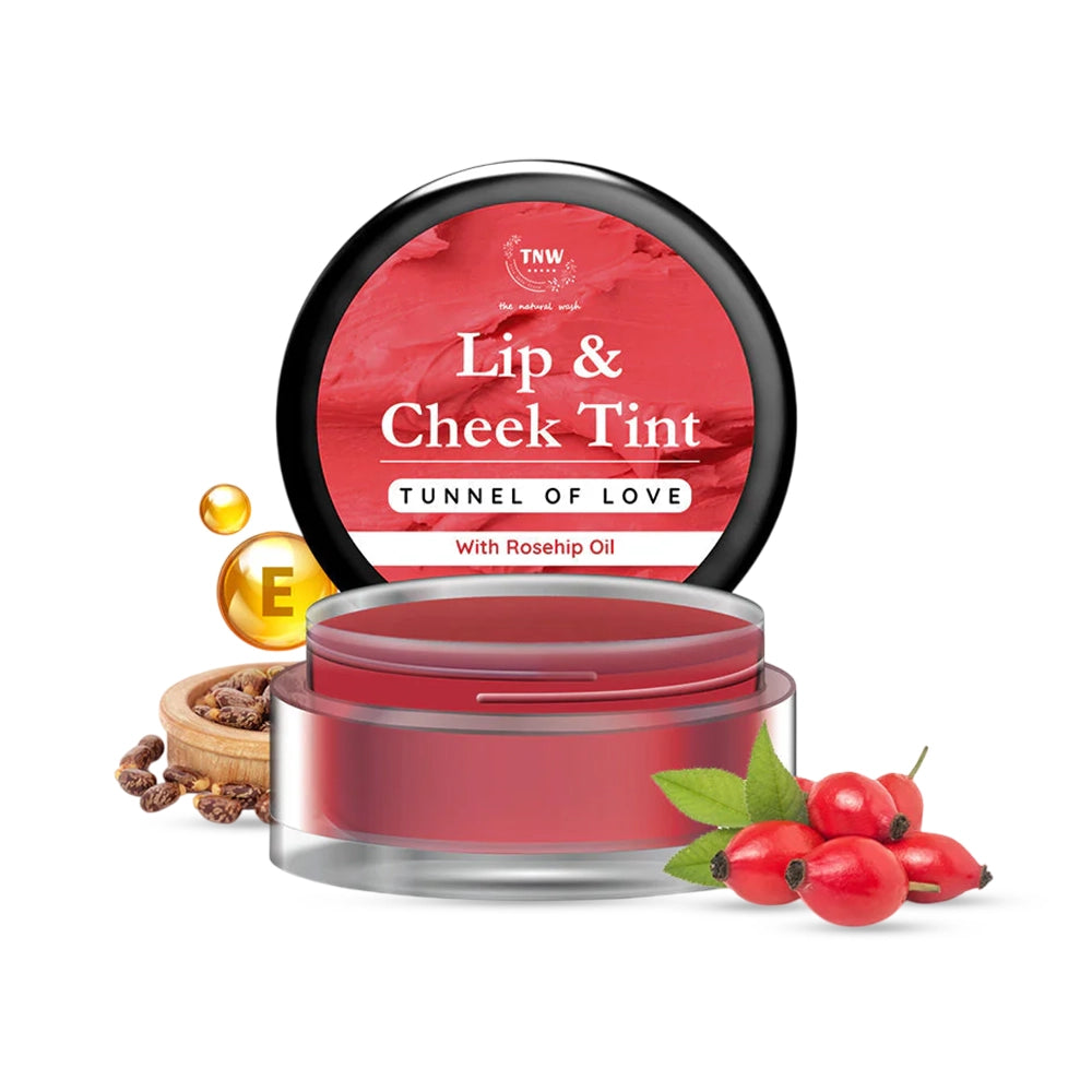 Lip and Cheek Tint with Rosehip Oil (5g)