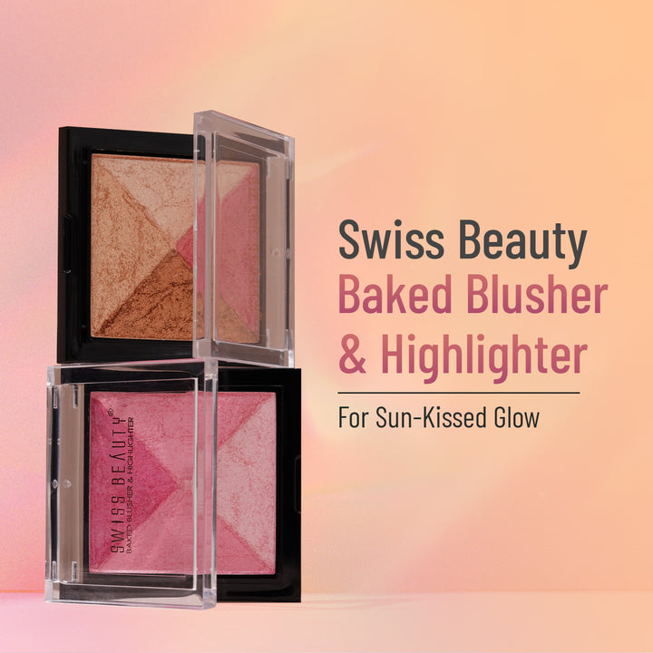 Baked Blusher and Highlighter 2 in 1 (7g)