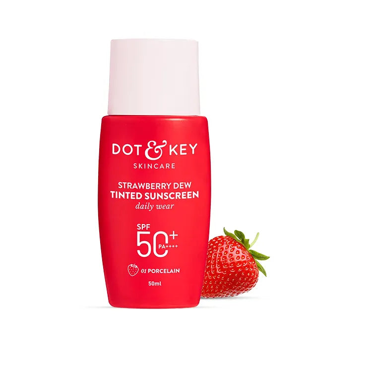 Strawberry Dew Tinted Sunscreen SPF 50+ PA++++ (50g)