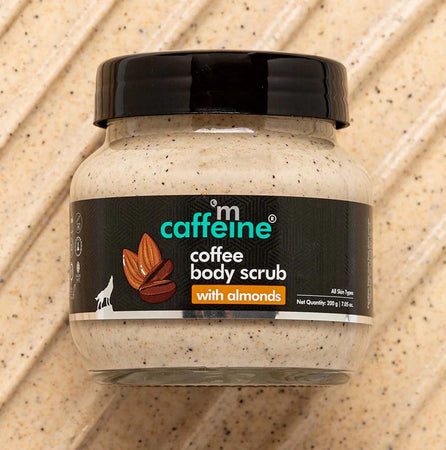 Moisturizing & Creamy Coffee Body Scrub with Almonds- 200gm
