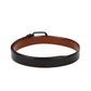 Reversible Leather Belt for Men (Black and Brown)