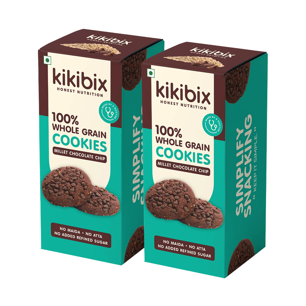 Millet Chocolate Chip Cookies - (130g x 2)