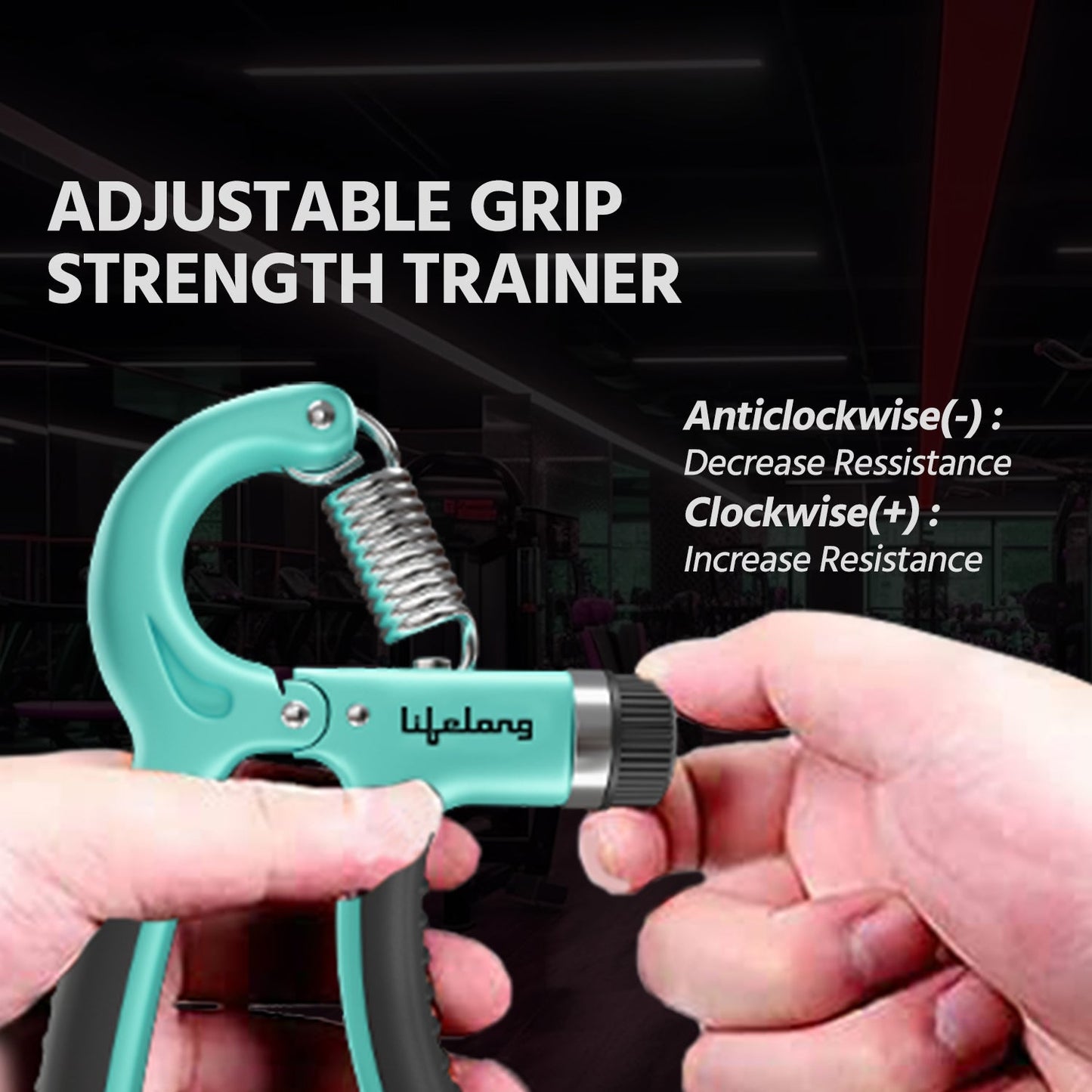 Hand Grip Strengthener (Green)