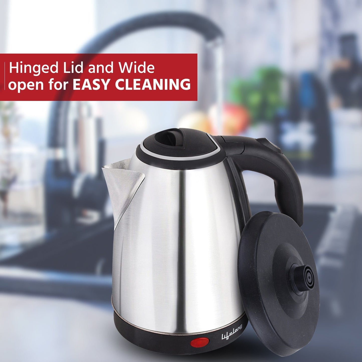 Electric Kettle 1.5L (Black)