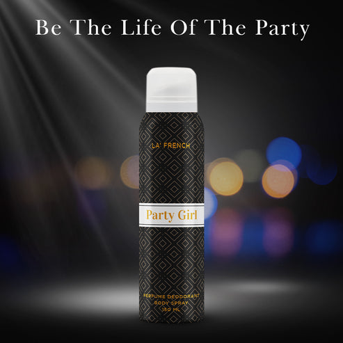 Classy + Party Girl Perfume Deodorant - (150ml x 2)