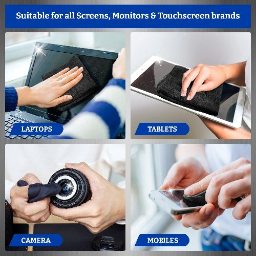 Screen and Lens Cleaner with Microfiber Cloth - 250ml