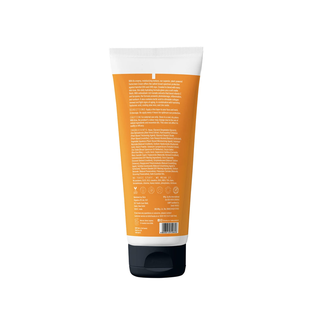 Sunscreen Cream SPF50+ and PA+++ - Matte Finish - 50ml