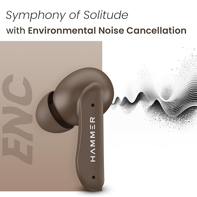 Solitude - Bluetooth Earbuds with ENC and Touch Control