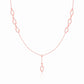 Rose Gold Plating Radiance Necklace