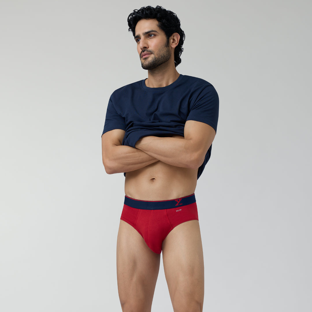 Traq Cotton Men Briefs (Pack of 3)