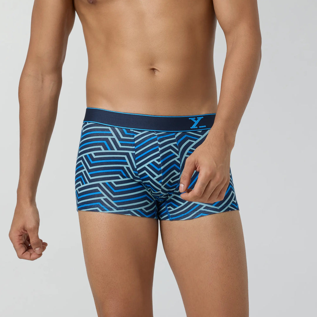 Aero Cotton Strech Printed Men Trunk