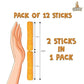 4 Flavours Corn Sticks - (12g x 12)