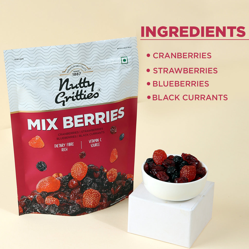 Premium Dried Mix Berries - 200g