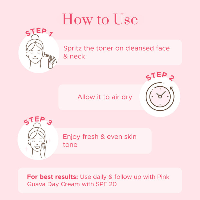 Pink Guava Face Toner - 100ml