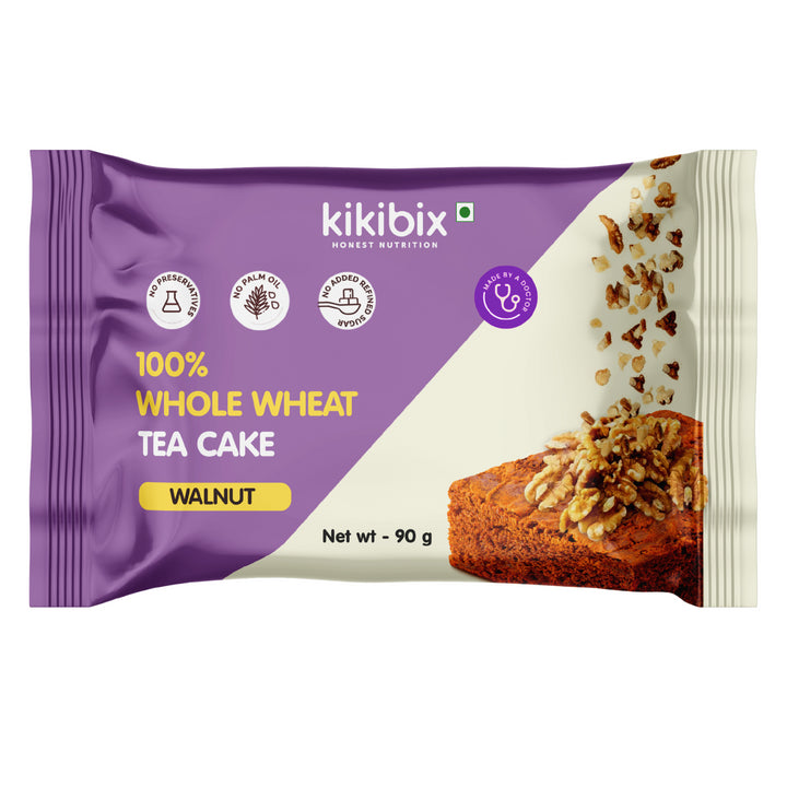 Assorted Wholewheat Tea Cake (Combo of 4)