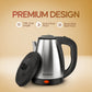 Kestro Electric Kettle 1500W 2ltr (Silver & Black)