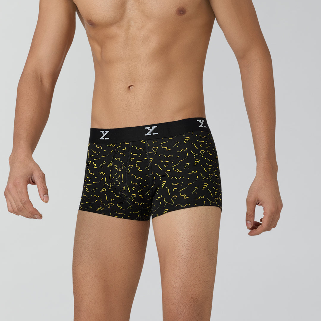 Aero Cotton Strech Printed Men Trunk