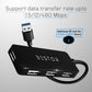 Multiport 4-in-1 USB Hub (Black)