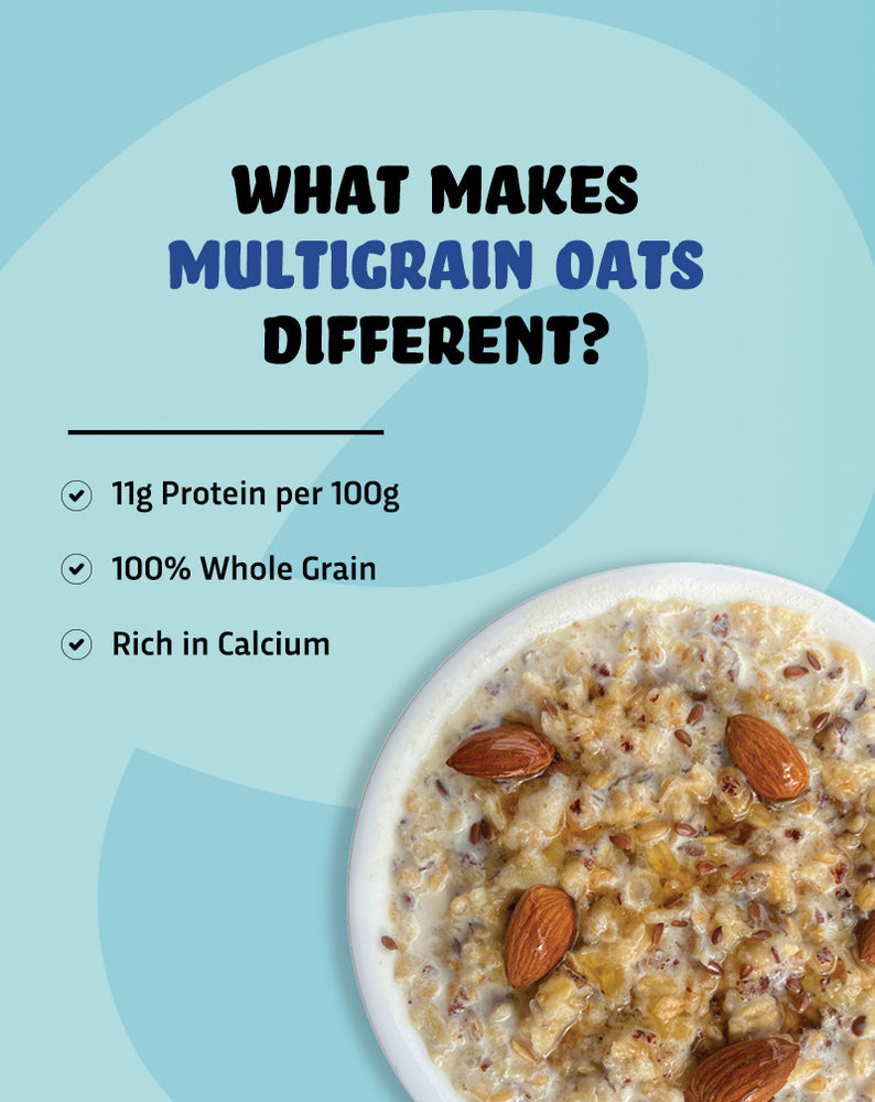 Ready to Cook Multigrain Oats - 500g