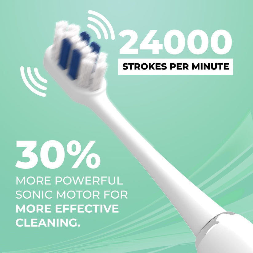 Flow 2.0 - Electric Toothbrush with 1 Extra Brush Head