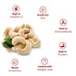 Premium African Cashew - 500g