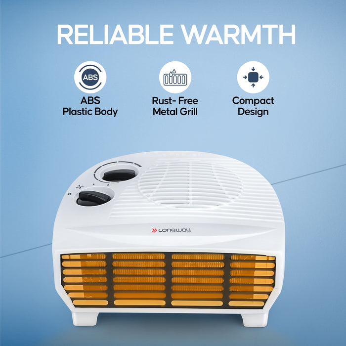 Magma 2000/1000 W Fan Room Heater (White)