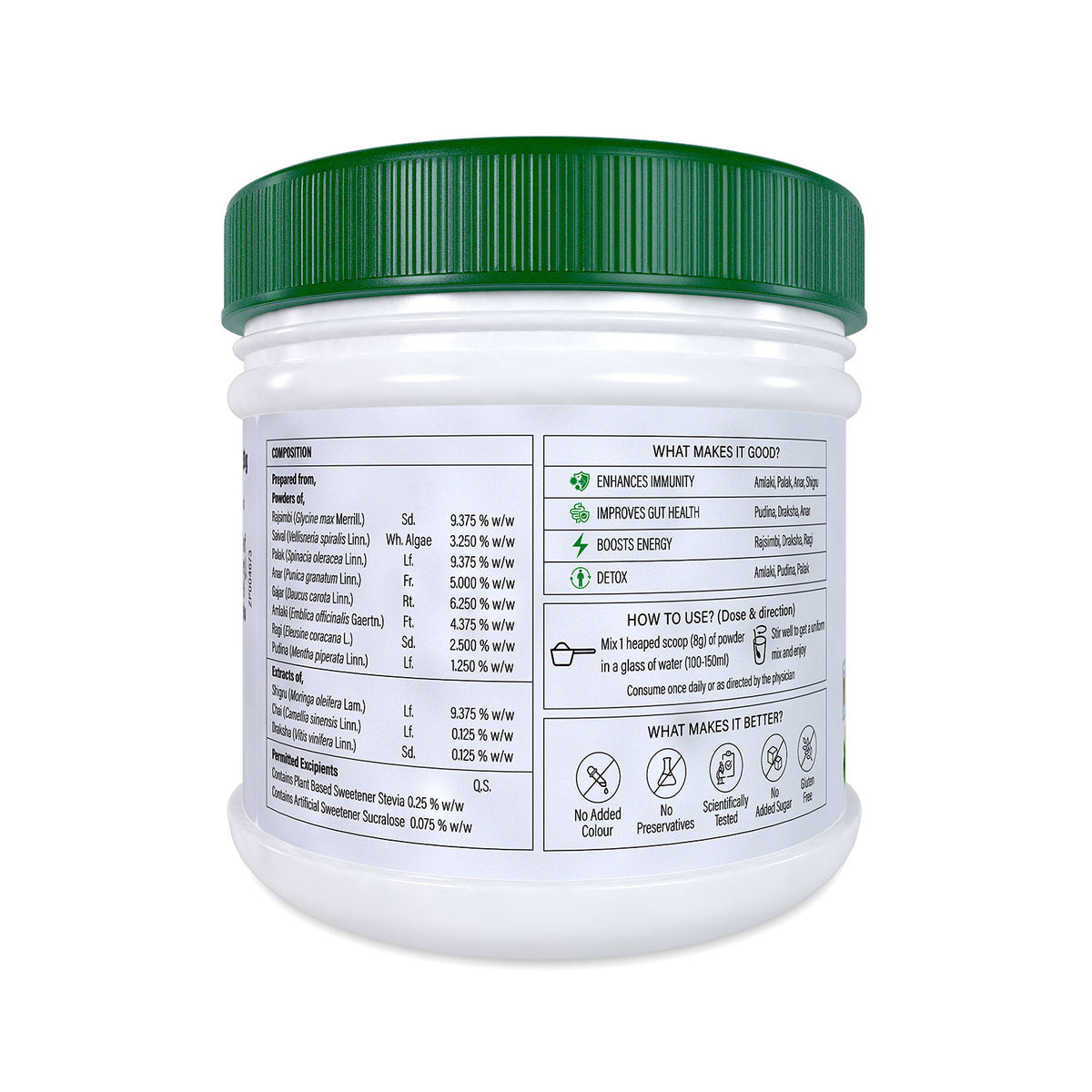 Daily Health Supergreens Powder (250g)