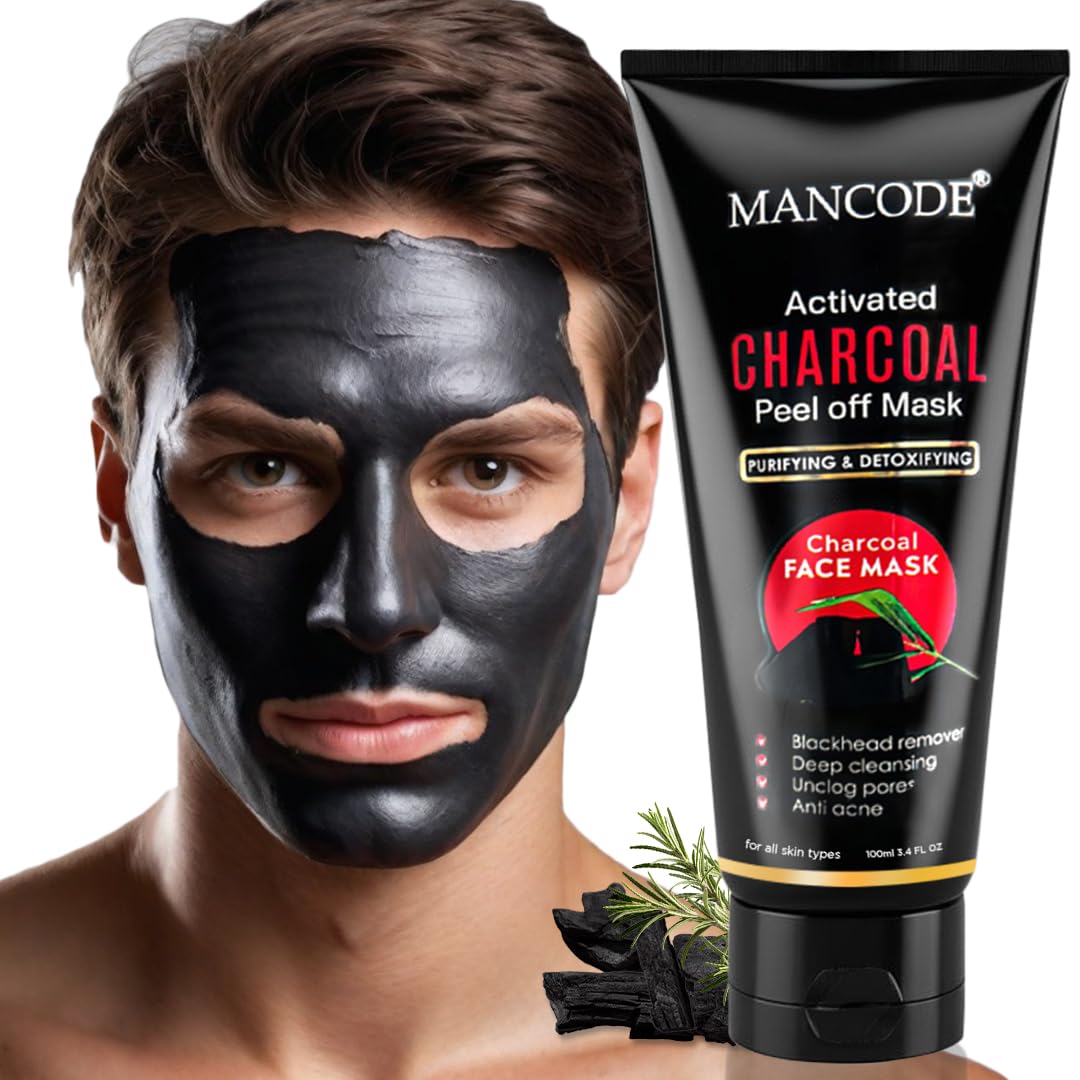 Charcoal Peel off Mask for Men - 100ml