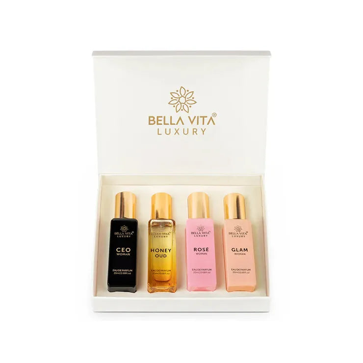 Luxury Perfume Gift Set for Women (20ml x 4)