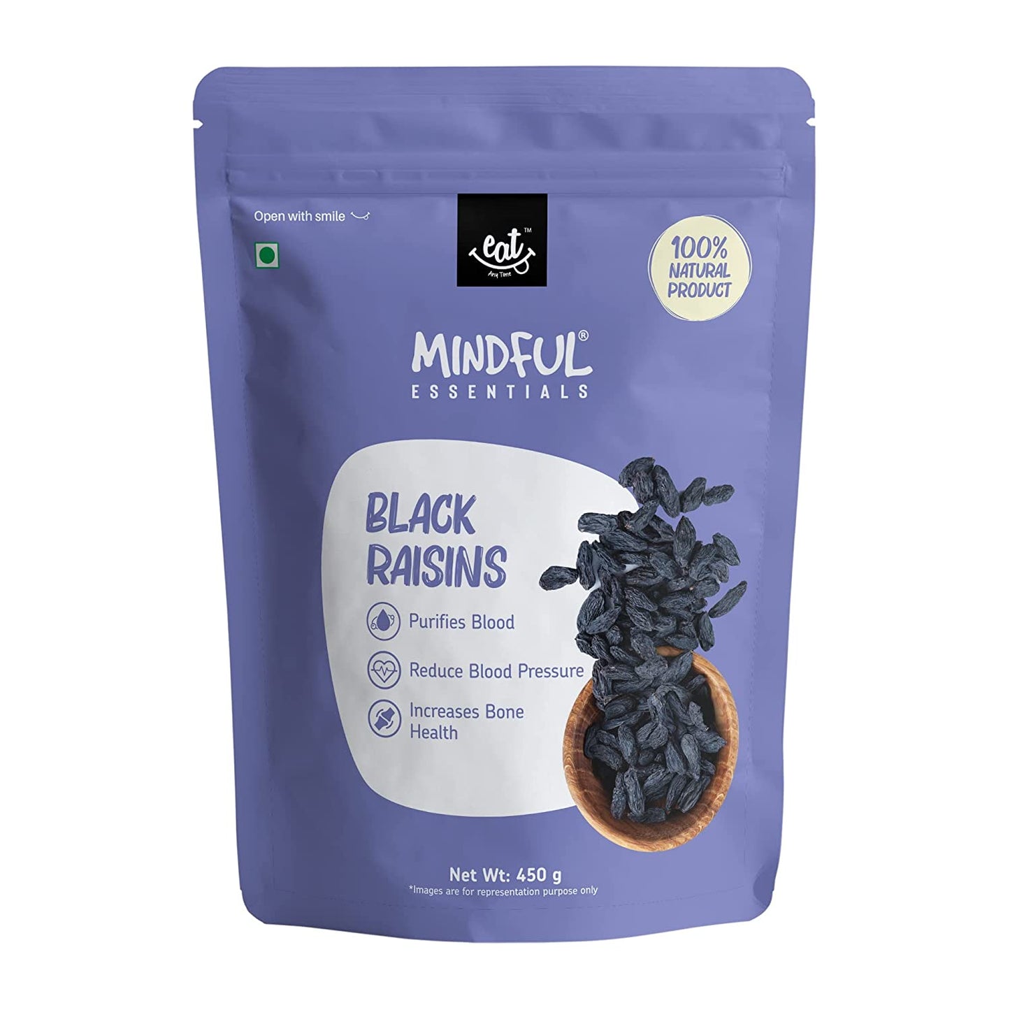 Premium Black Raisins - 450g