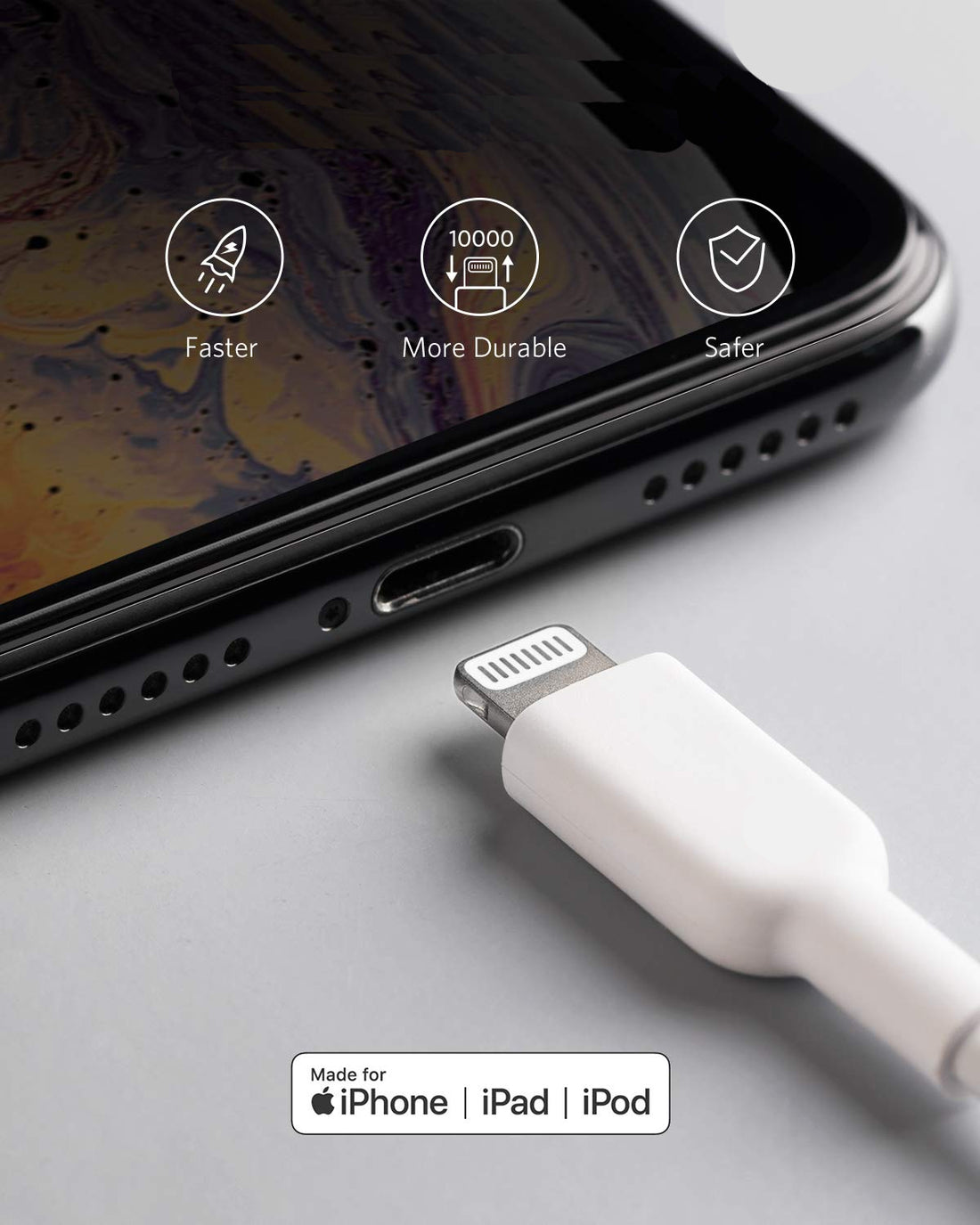 Fast charging Lightning Cable for iPhone