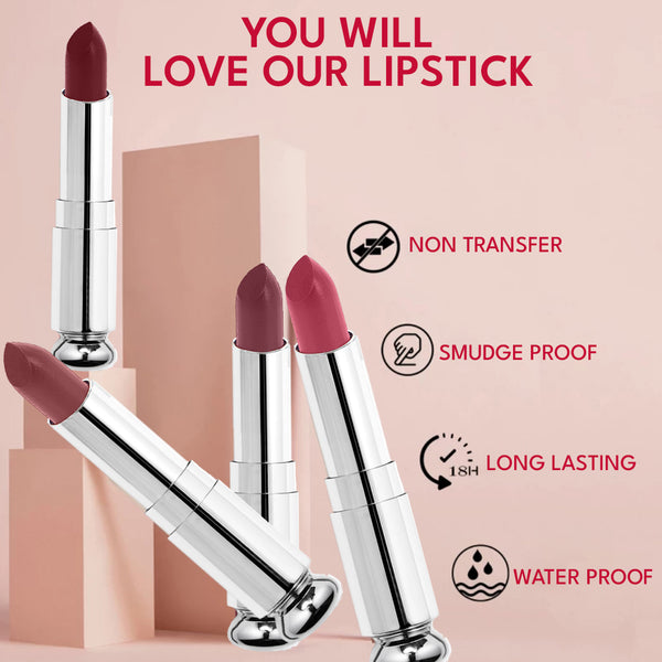 Creamy Matte Long Lasting Lipstick - 8.5g