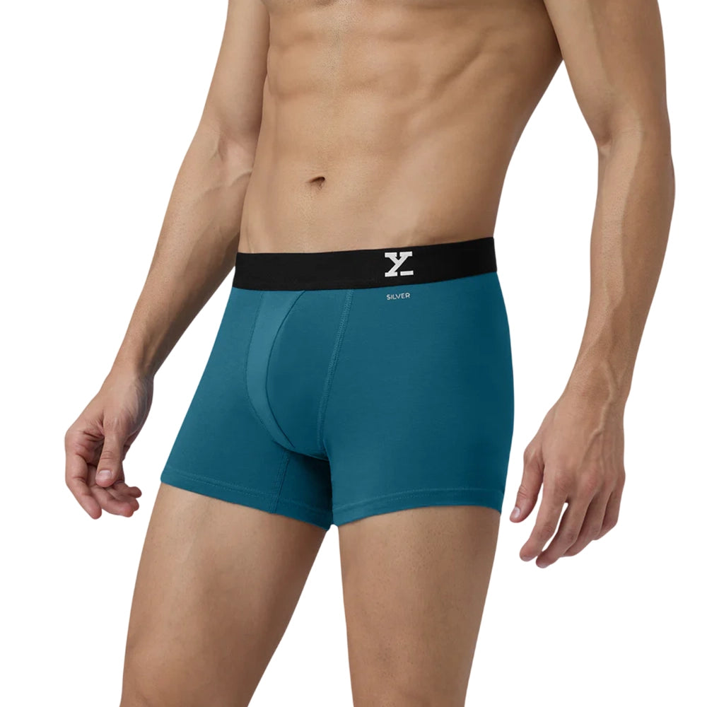 Intellifresh Cotton Stretch Solid Men Trunks