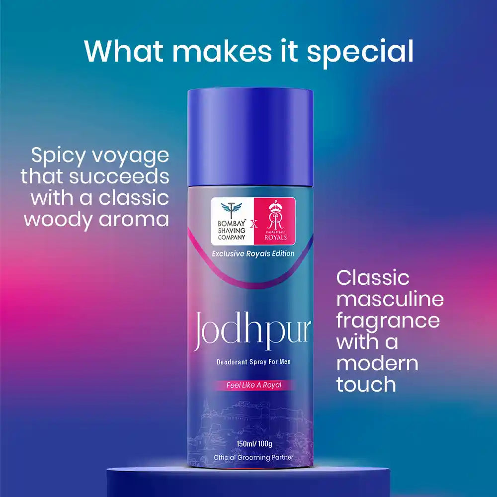 Jodhpur Deodorant - (150ml x 2)