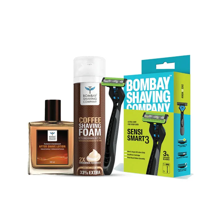 Complete Coffee Shaving Kit - Combo of 3