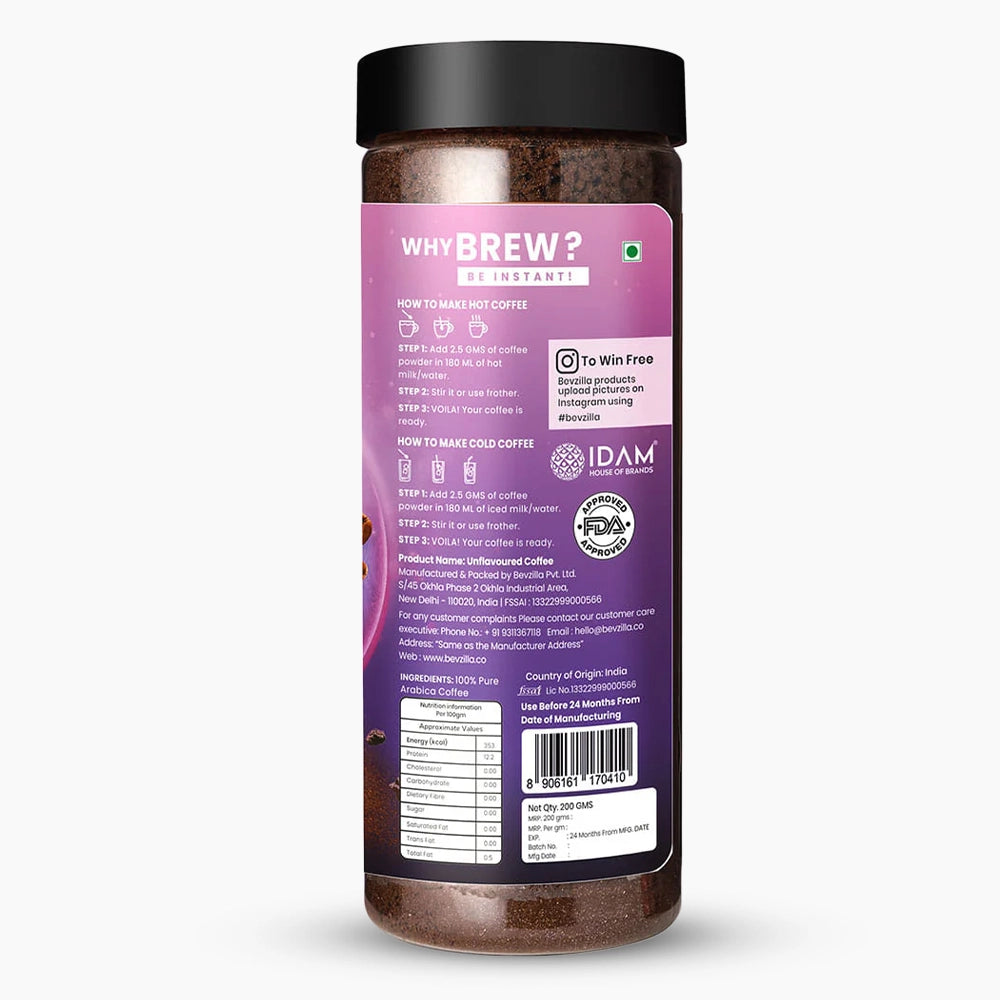 Dark Roasted Coffee Jar - 200g