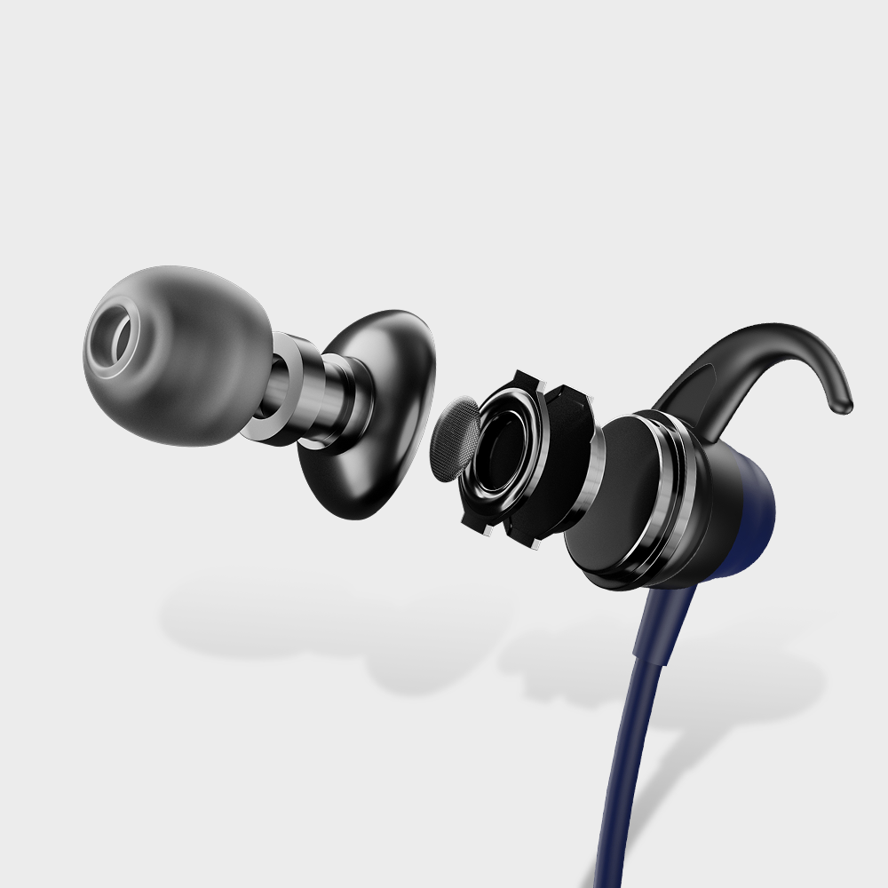 BS2 Bluetooth Earphones with Upto 20 Hours Playtime