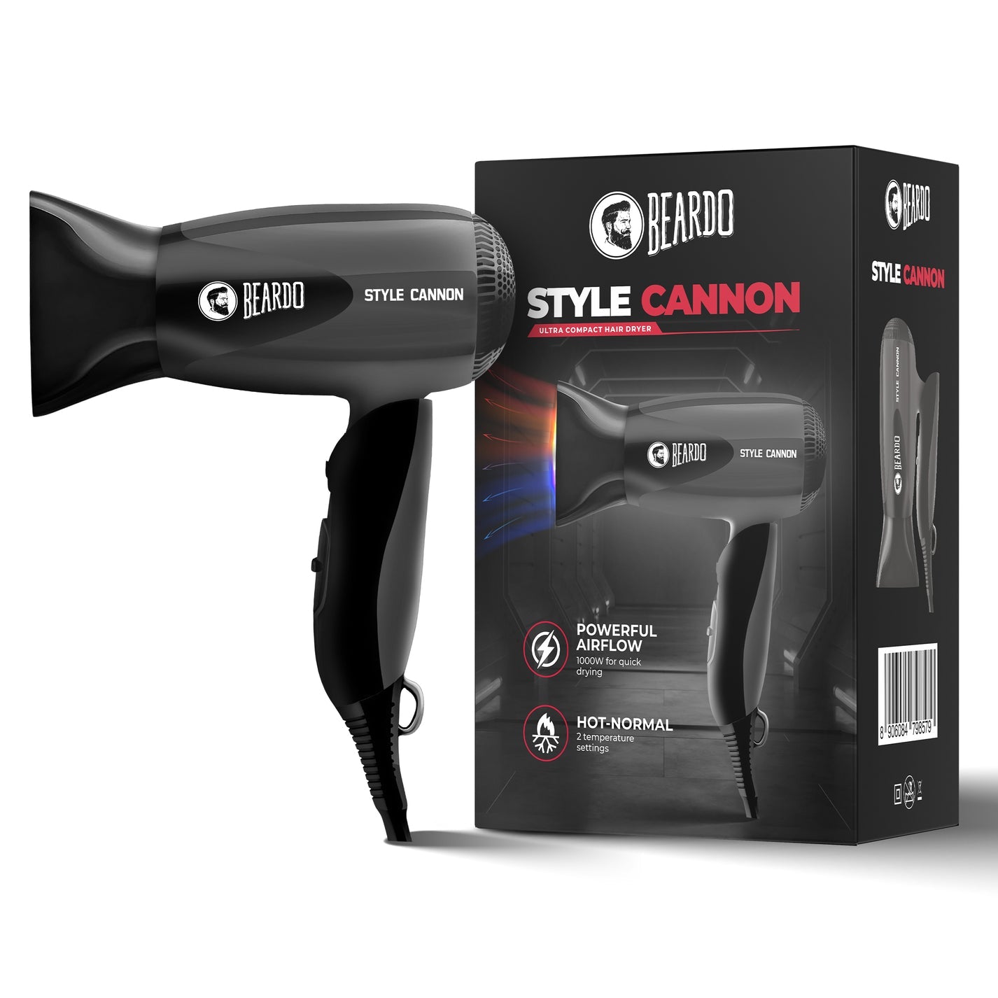 Style Cannon - Ultracompact Hair Dryer