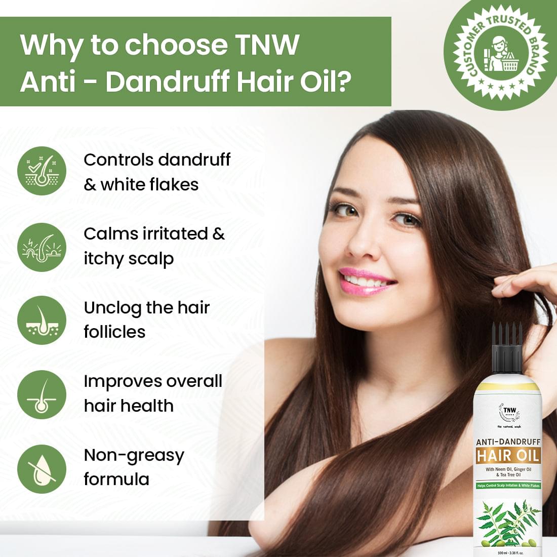 Anti Dandruff Hair Oil - 100ml