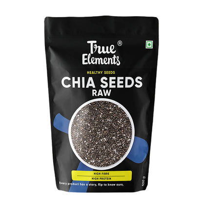 Healthy and Raw Chia Seeds