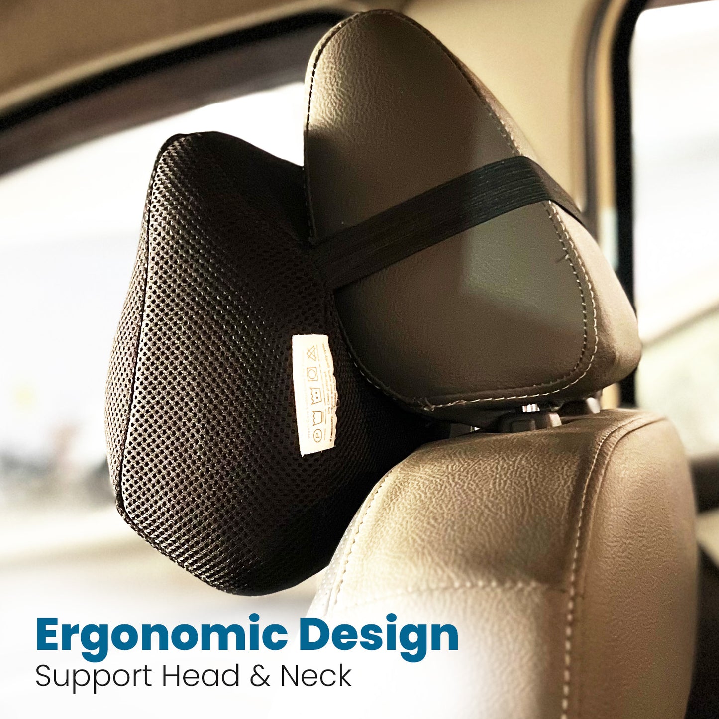 Memory Foam Car Headrest Cushion