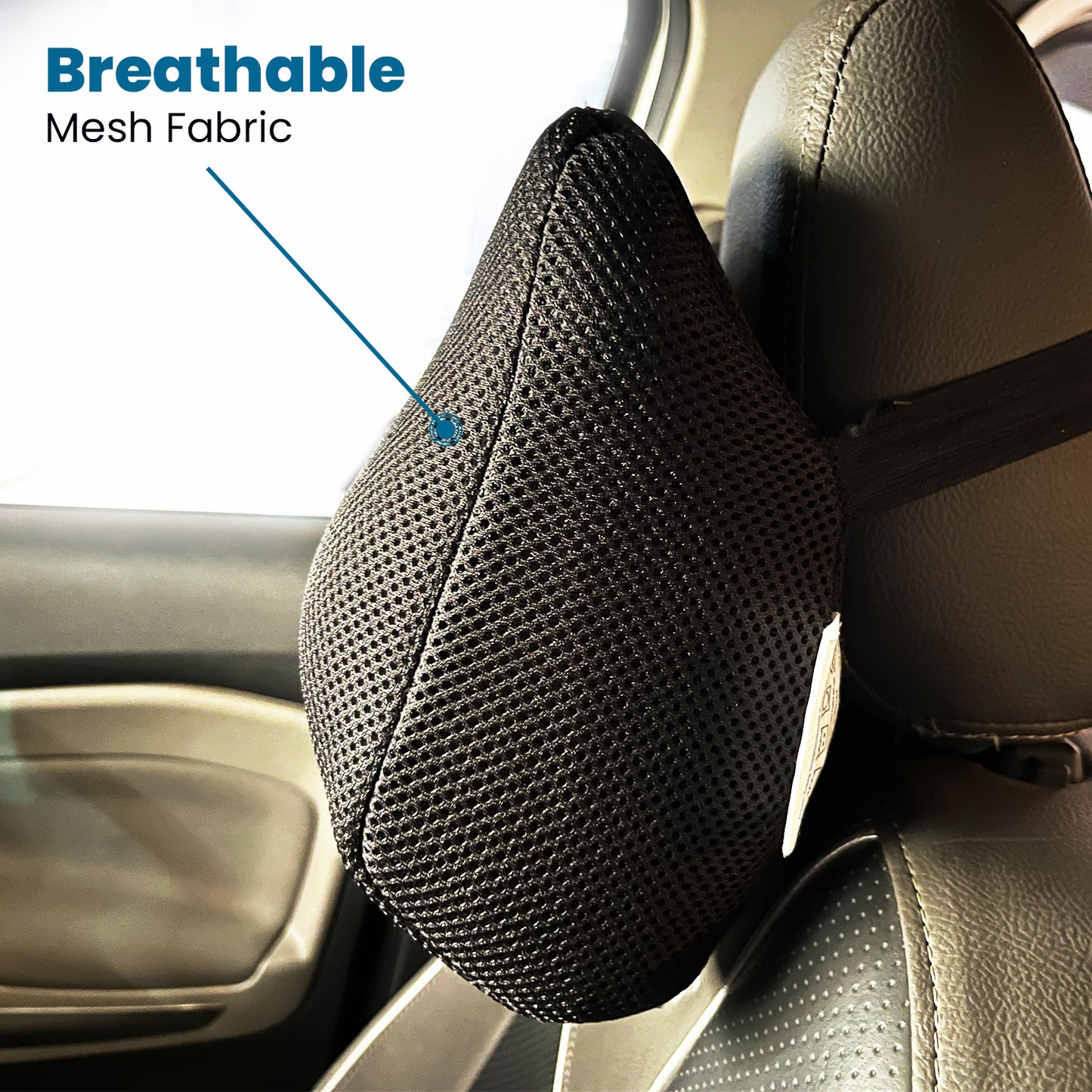 Memory Foam Car Headrest Cushion