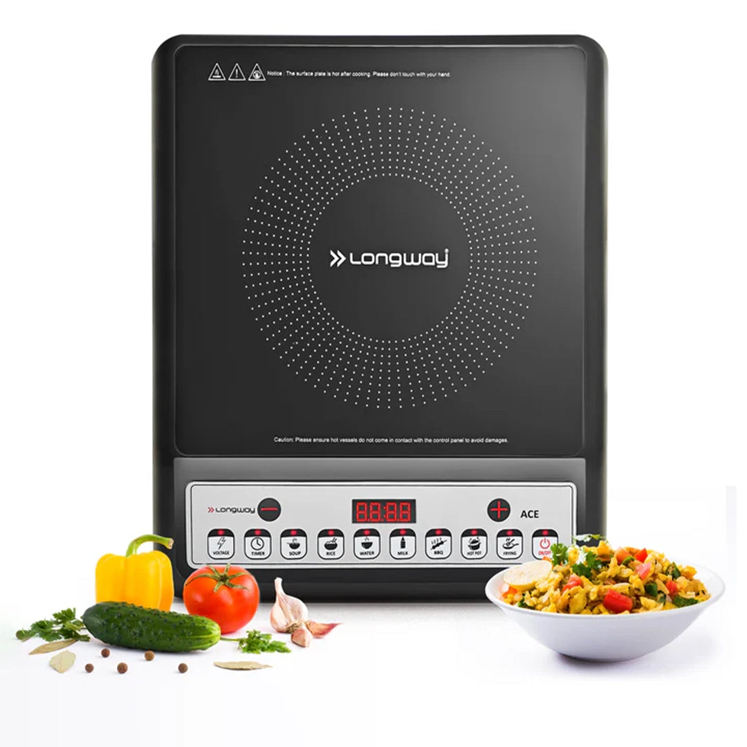 Ace IC Induction Cooktop 2000W - Black