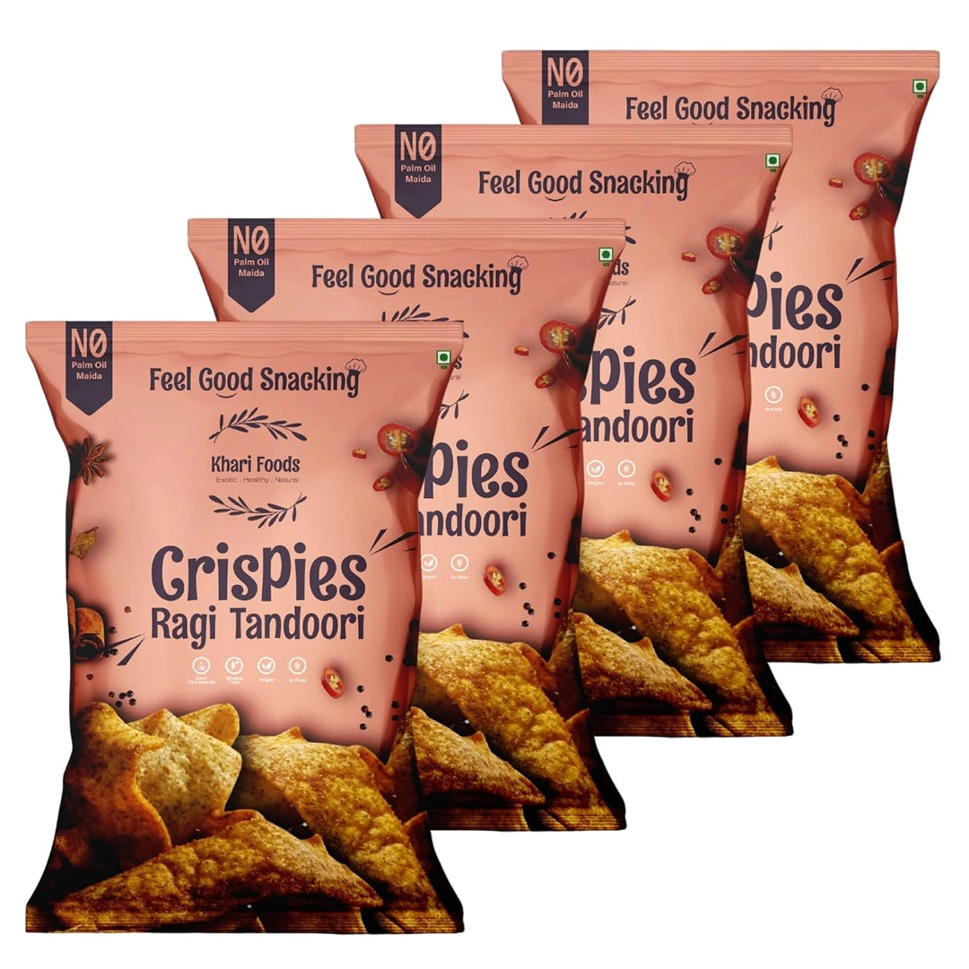 Ragi Crispies Tandoori Flavour (50g x 4)