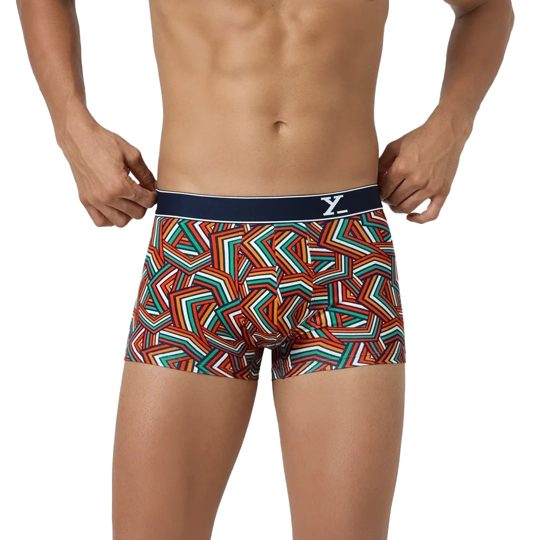 Aero Cotton Strech Printed Men Trunk